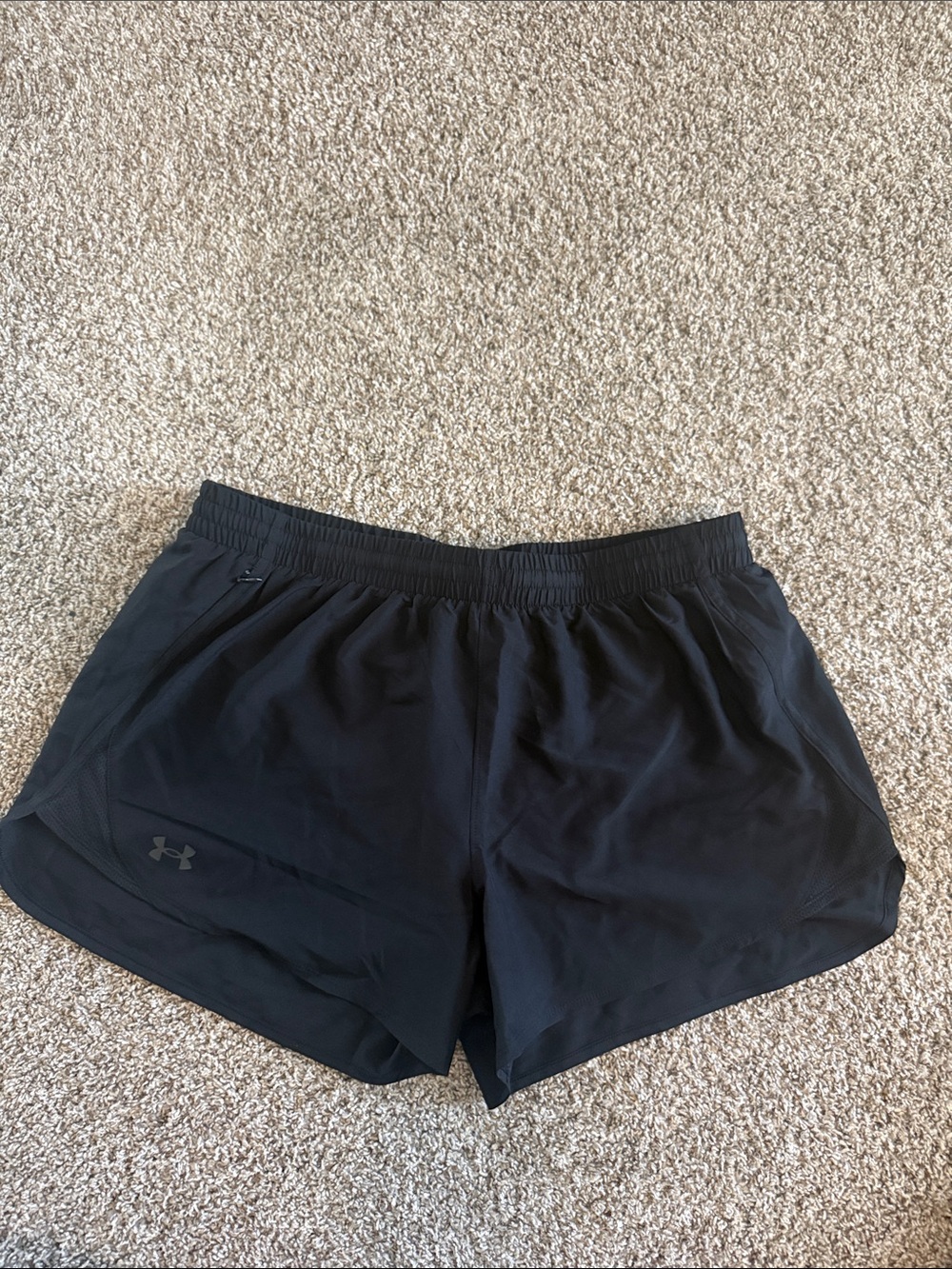 Under Armour Women's Black Performance Running Shorts